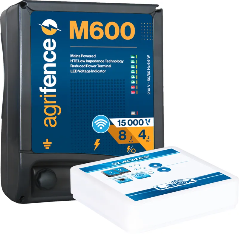 Agrifence Secur 2600-RF + L BOX  Mains Energiser 10J